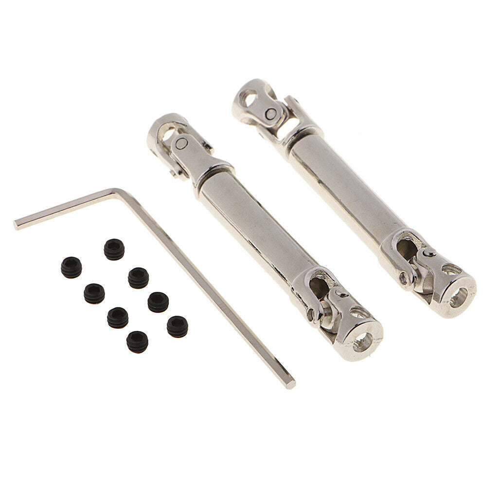 RC Car Metal 50-70mm Drive Shaft and Screws Set for 1/16 WPL RC   Truck