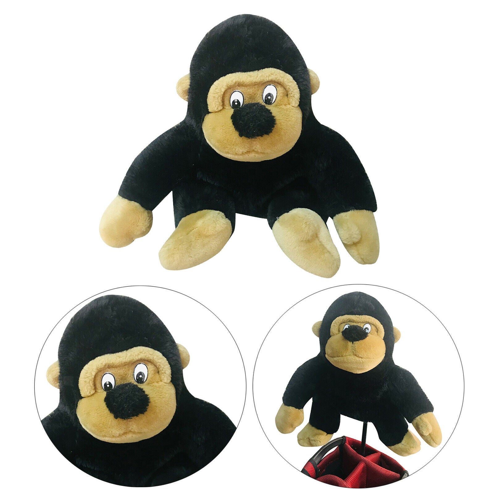 Plush Durable Animal Golf Club Head Cover Replacement Driver Wood Headcover