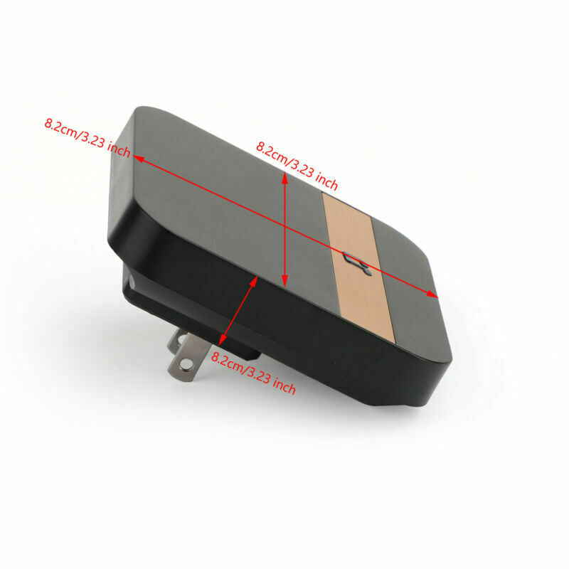 Smart Wireless WiFi Doorbell Chime Ding-Dong Visual Door Bell Receiver US Plug