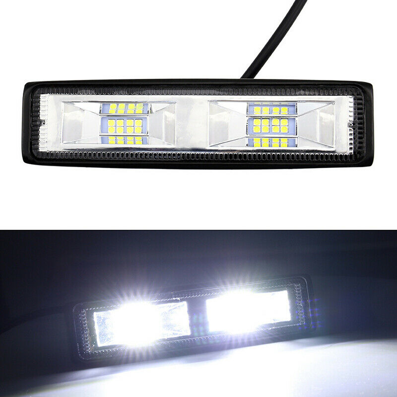 16LED Work Light Bar 48W 6000K Waterproof Car Spot Beam Fog Driving LampB j SJ