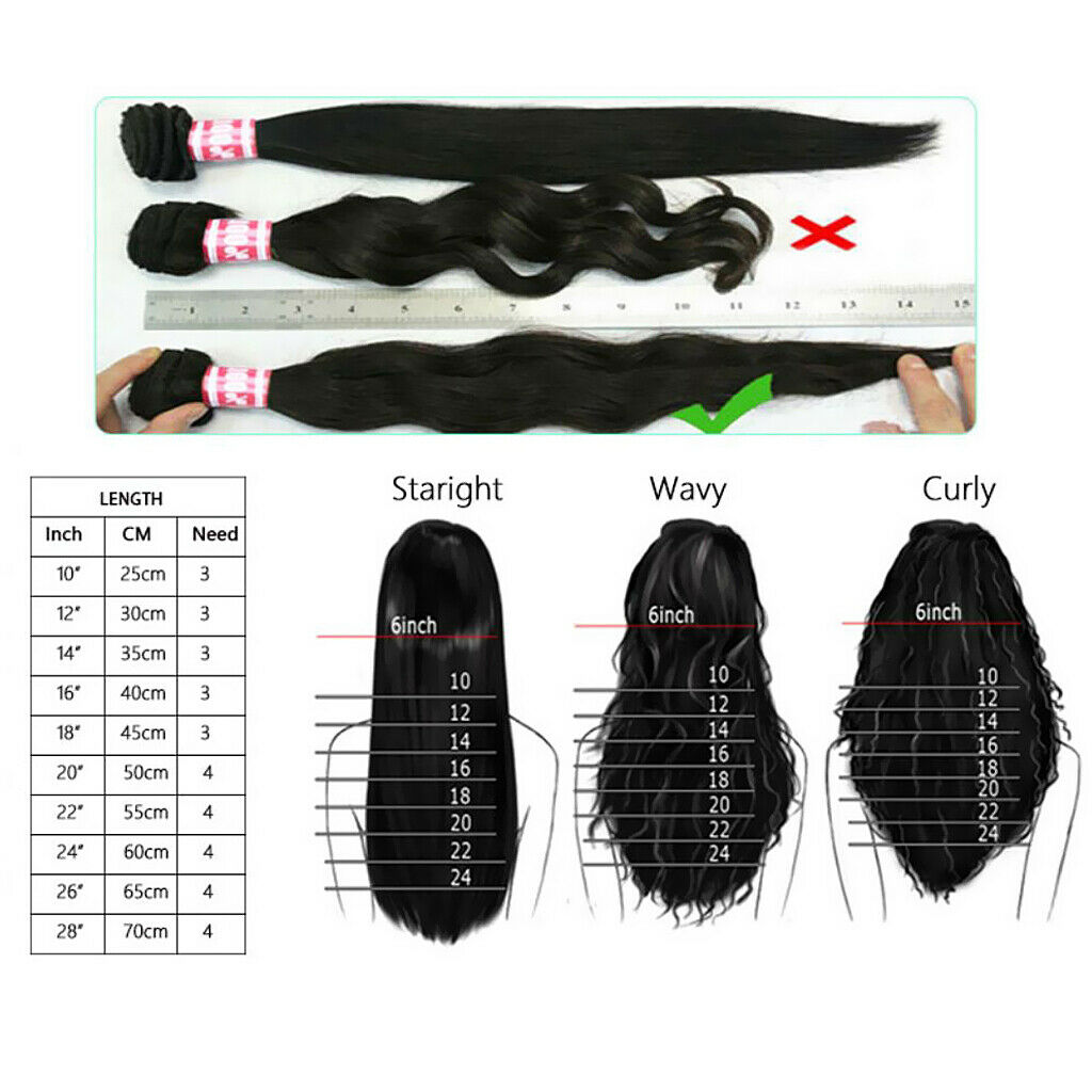8A Brazilian Body Wave Curly Hair Bundle Human Remy Virgin Hair Wig  ''