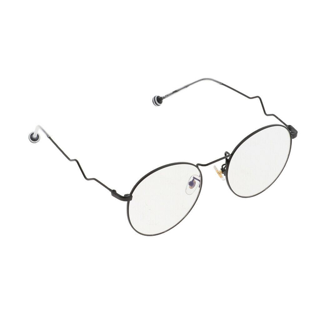 Metal Eyeglass Frames Women Girls Metal Frame Eyeglass Frame - Black, as