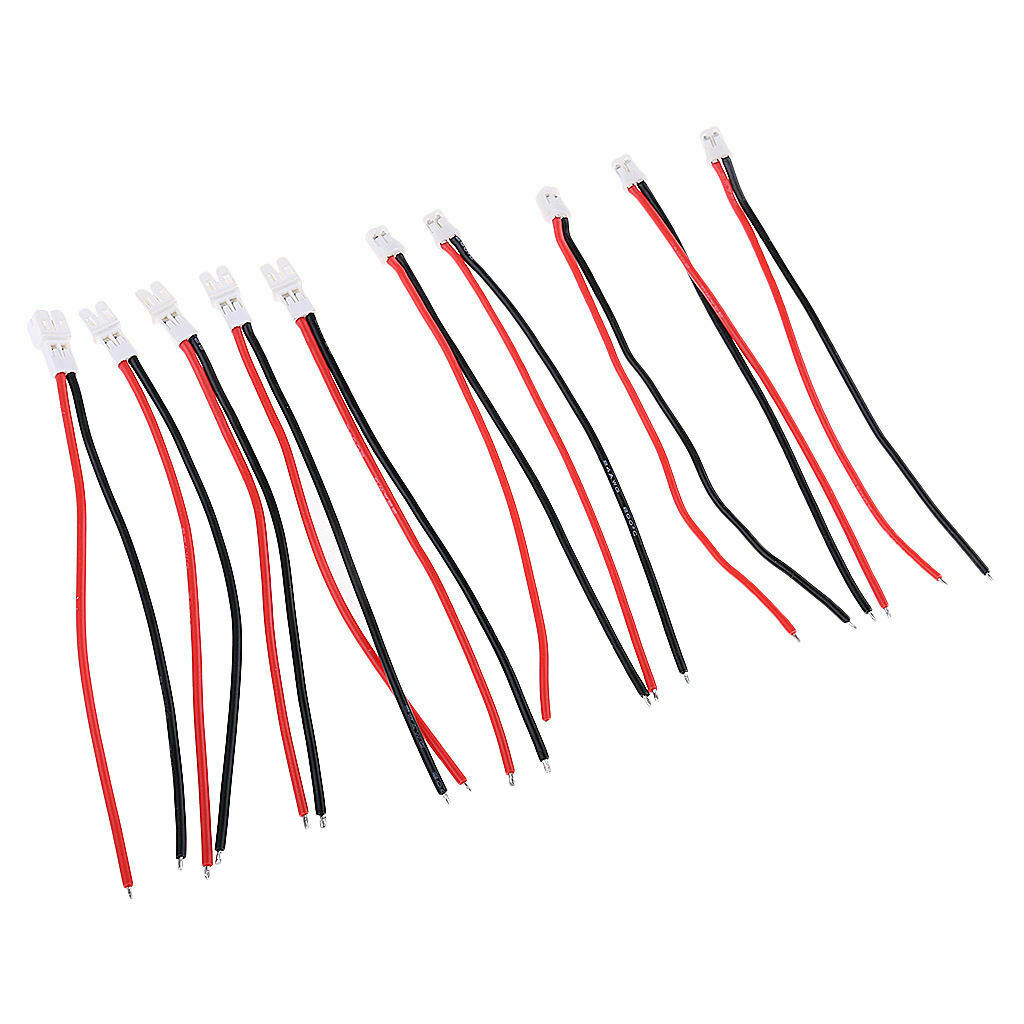 20 Pcs Upgraded JST PH 2.0 Male Female Connector Wire Cable