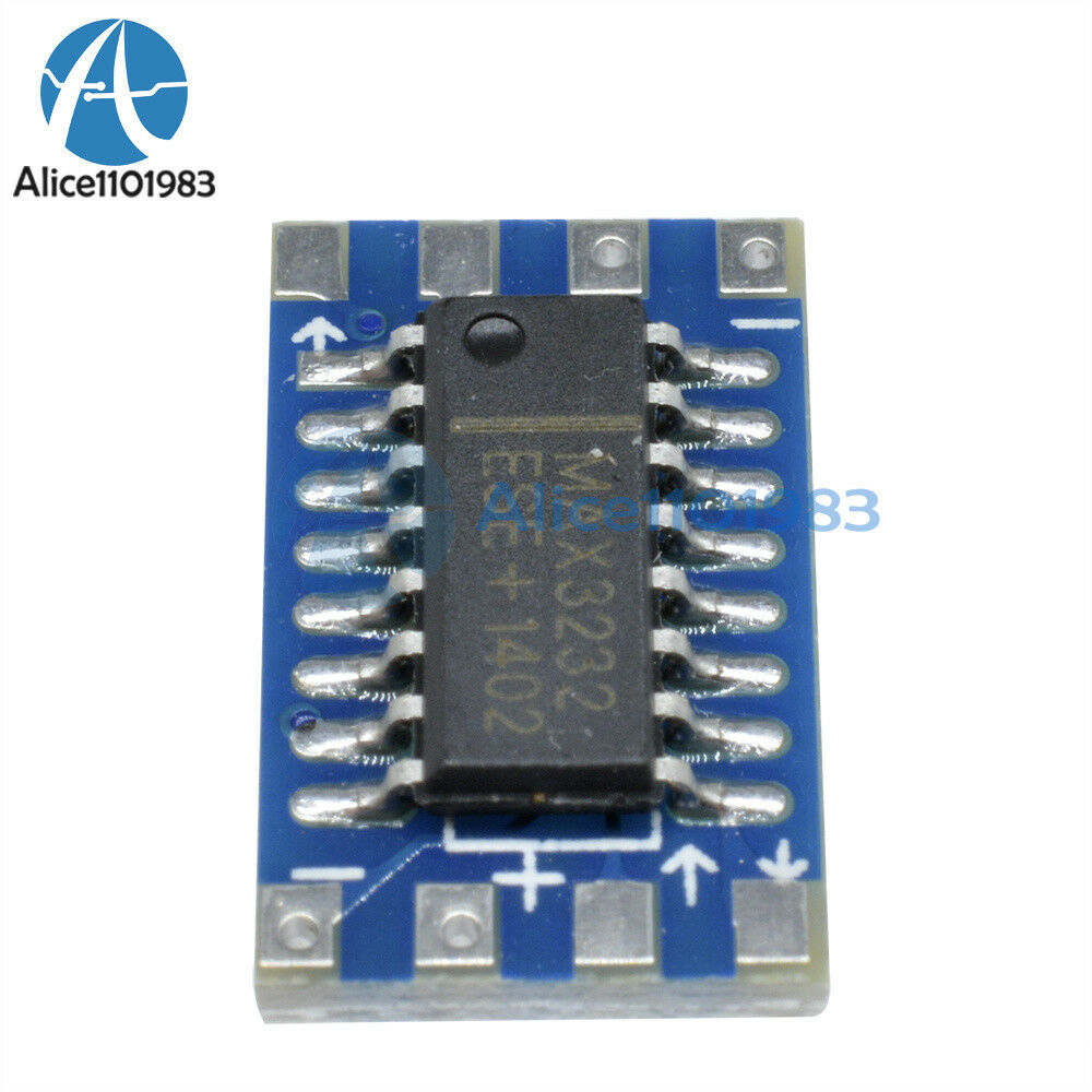 20PCS Serial Port Mini RS232 to TTL Converter Adaptor Module Board MAX3232