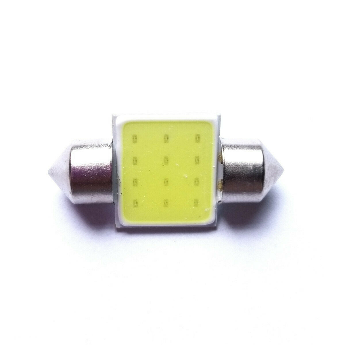 5pcs White 31mm COB8 LED Bulbs For Festoon Car Interior Dome Map Lights 12V