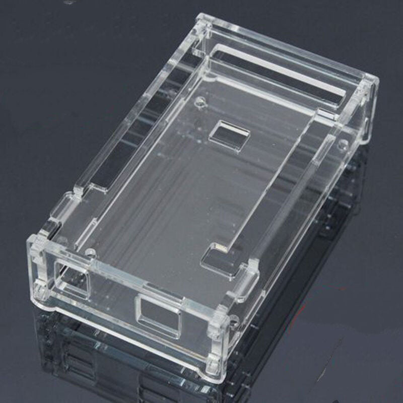 1X New Transparent Acrylic Shell Box For Arduino MEGA2560 R3 Module Board R3