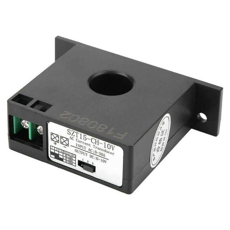 SZT15-CH-10V AC Current Transmitter Current Mutual Inductor AC 0-50A to DC 0-1N6