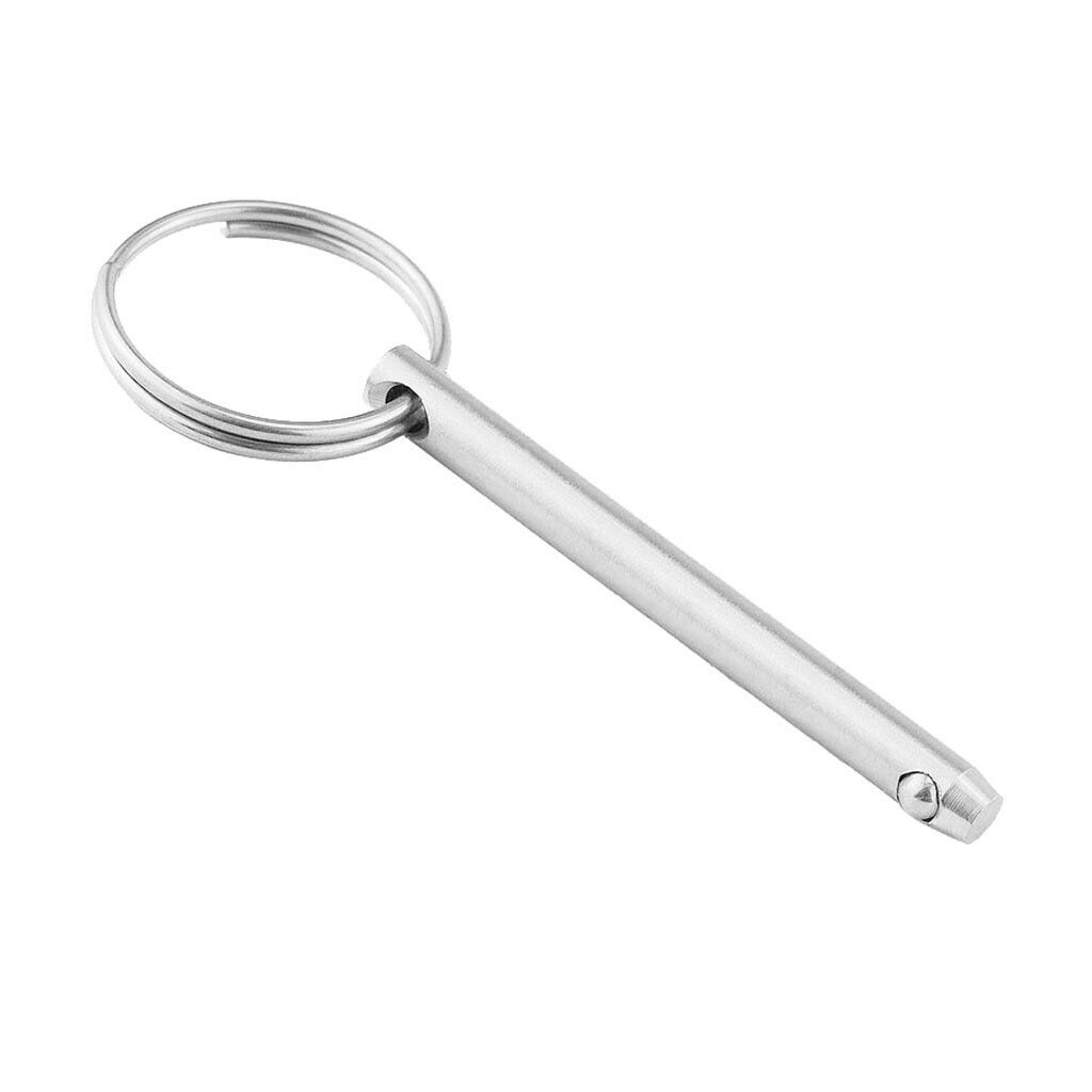 Qty(2) Stainless Steel Quick Release Pin for Bimini Top Deck Hinge Fitting -