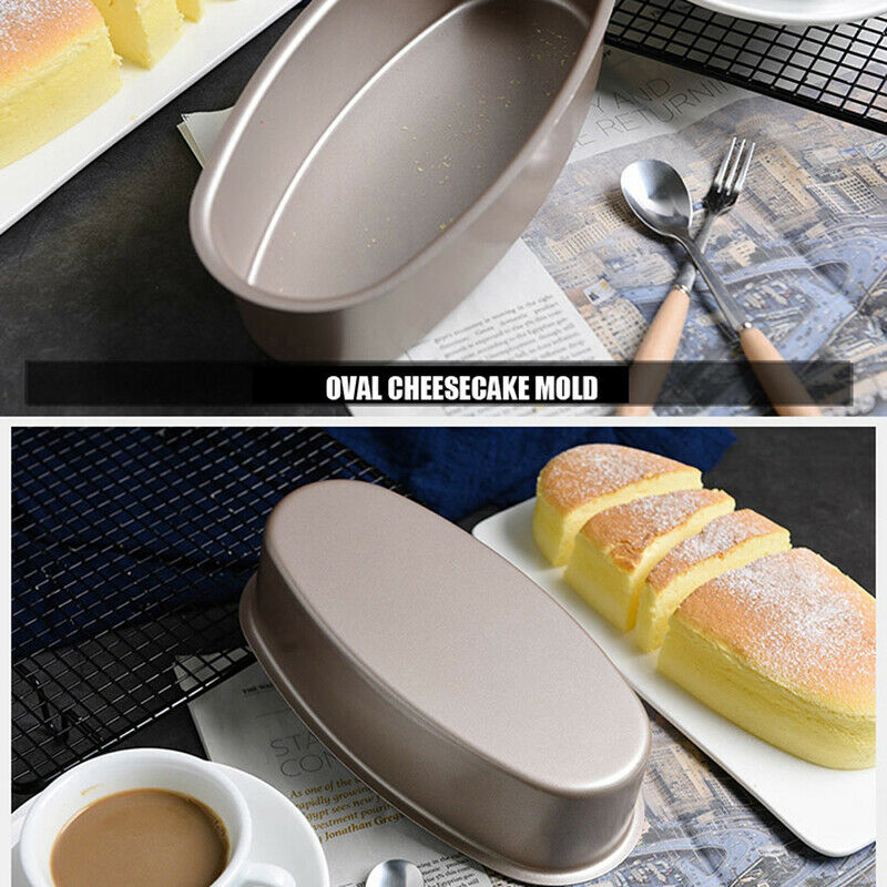Oval Shape Nonstick Baking Tray, Cake Pan, Kitchen Cooking Baking ToolBDDD