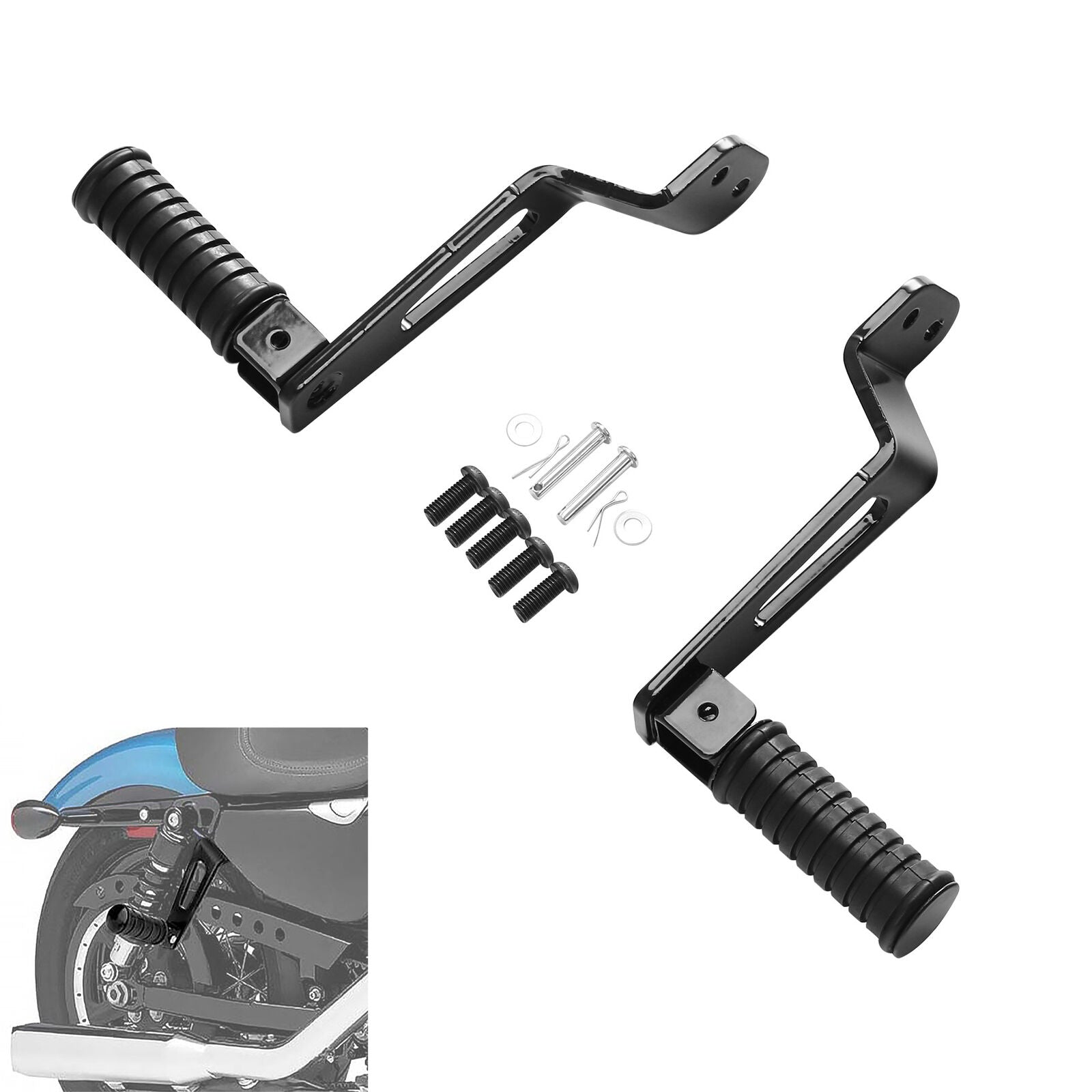 Rear Footpeg Rest Bracket Fit For Yamaha Bolt XV950 XVS950 R-Spec 2014-2016 2015