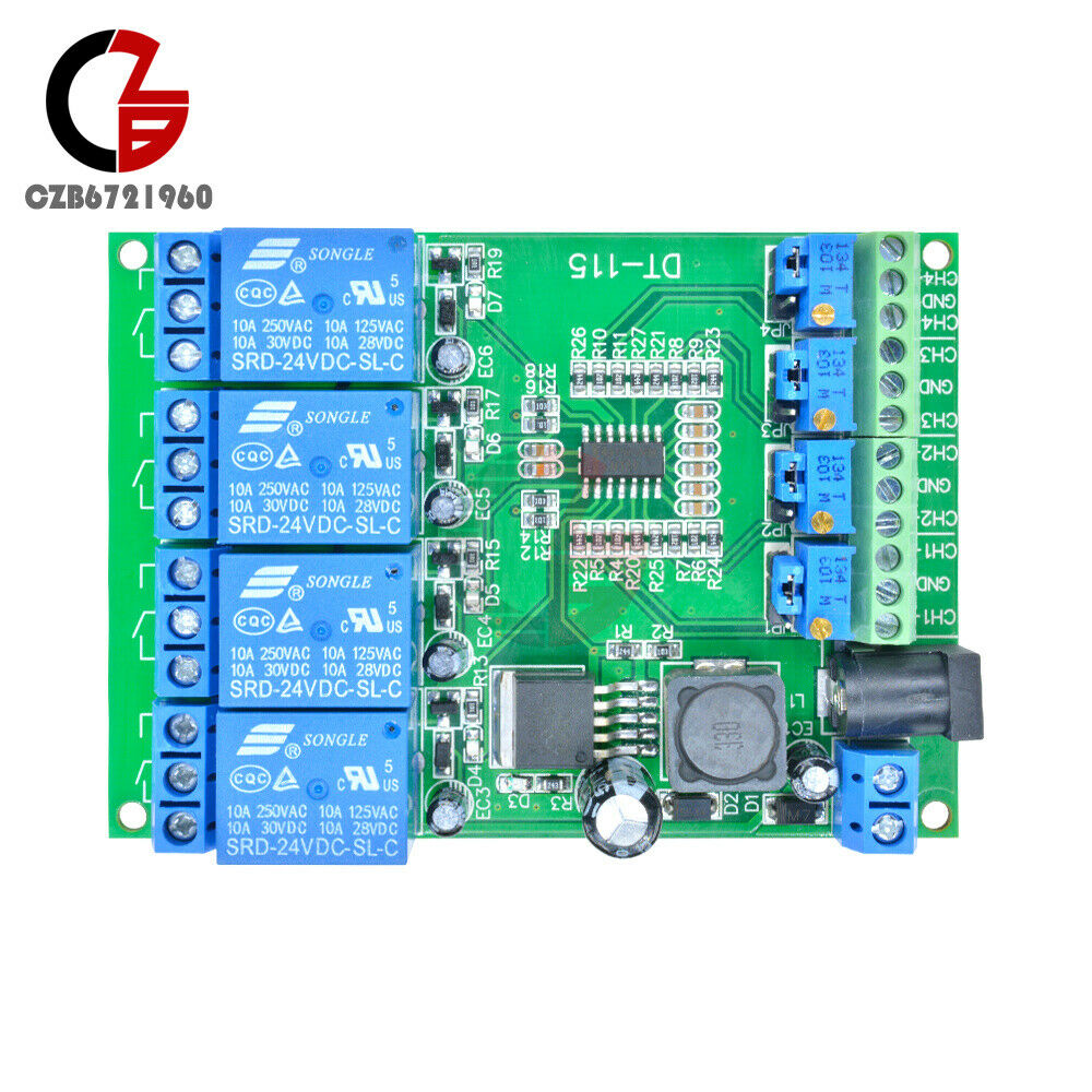 DC 24V 4 Channel Voltage Comparator Stable LM393 Comparator comparison Module