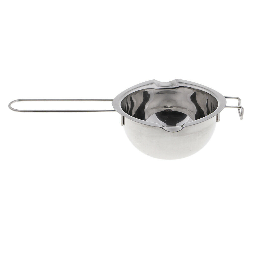 Multi-purpose Stainless Steel Long Handle Spoon w/ Pot Set DIY Mixing Scoop