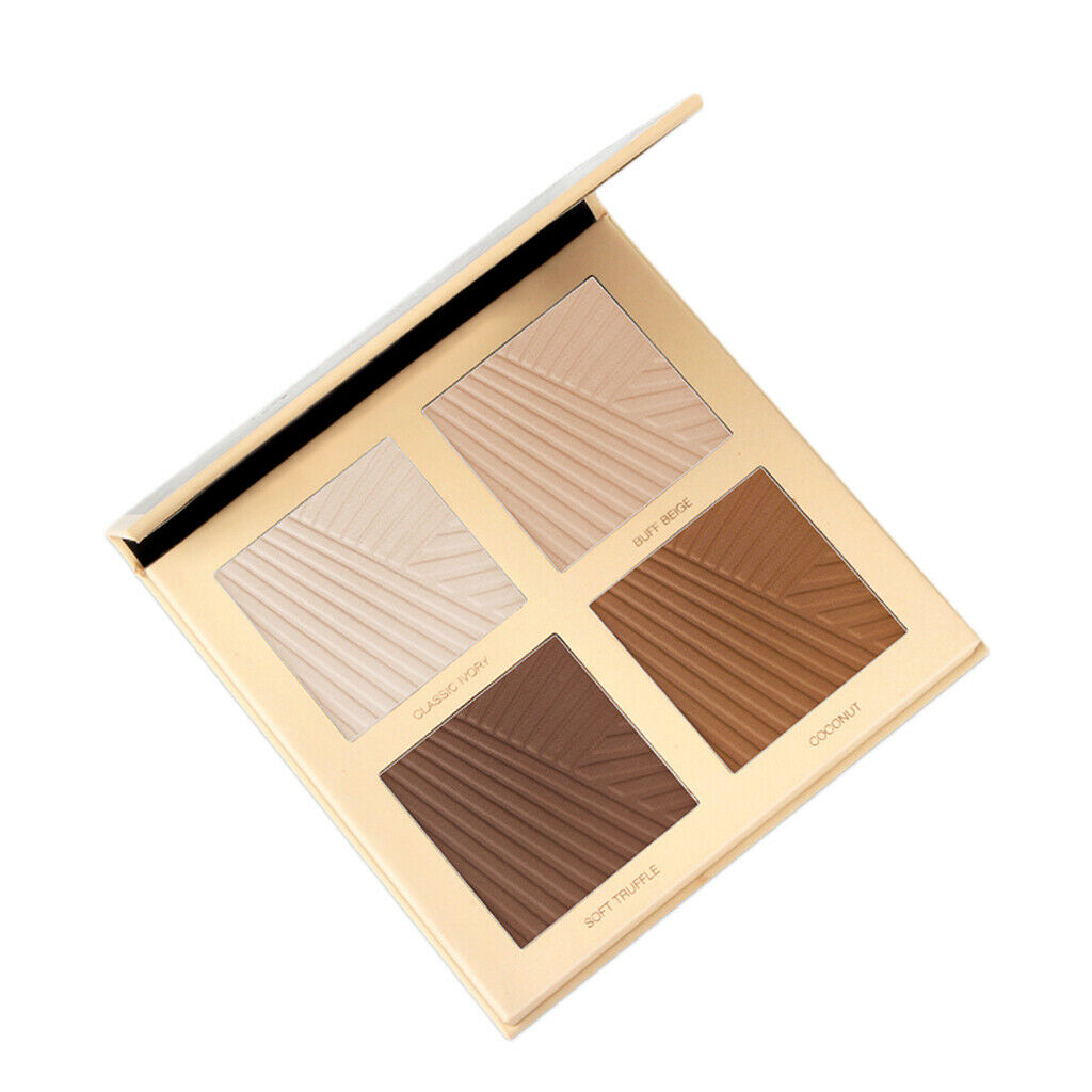 Makeup Silky Matte Bronzer Palette Long Lasting Face Contour Bronzing Powder