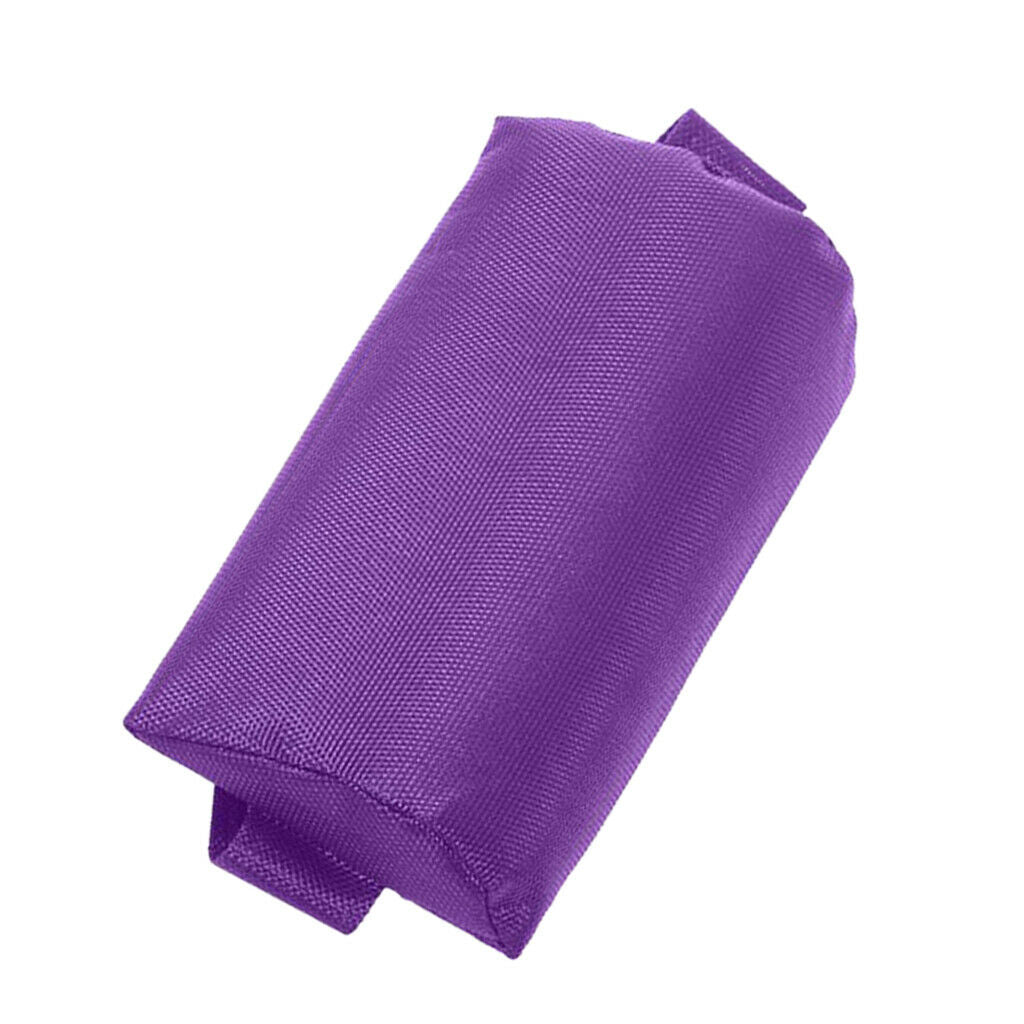 Purple Head Cushion Pillow for Outdoor Garden Folding Recliner Lounge Chair