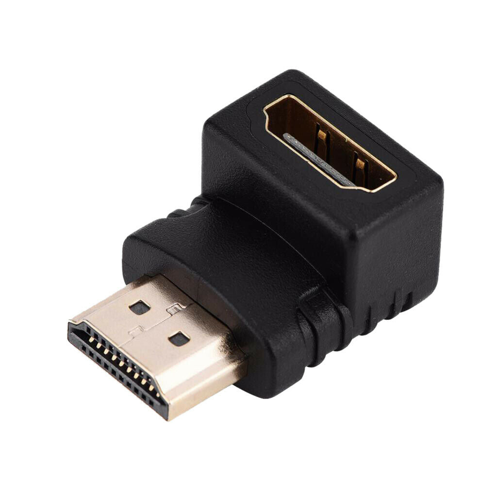 HDMI 90degree L shaped Connector Cable Male to Female Right Angle