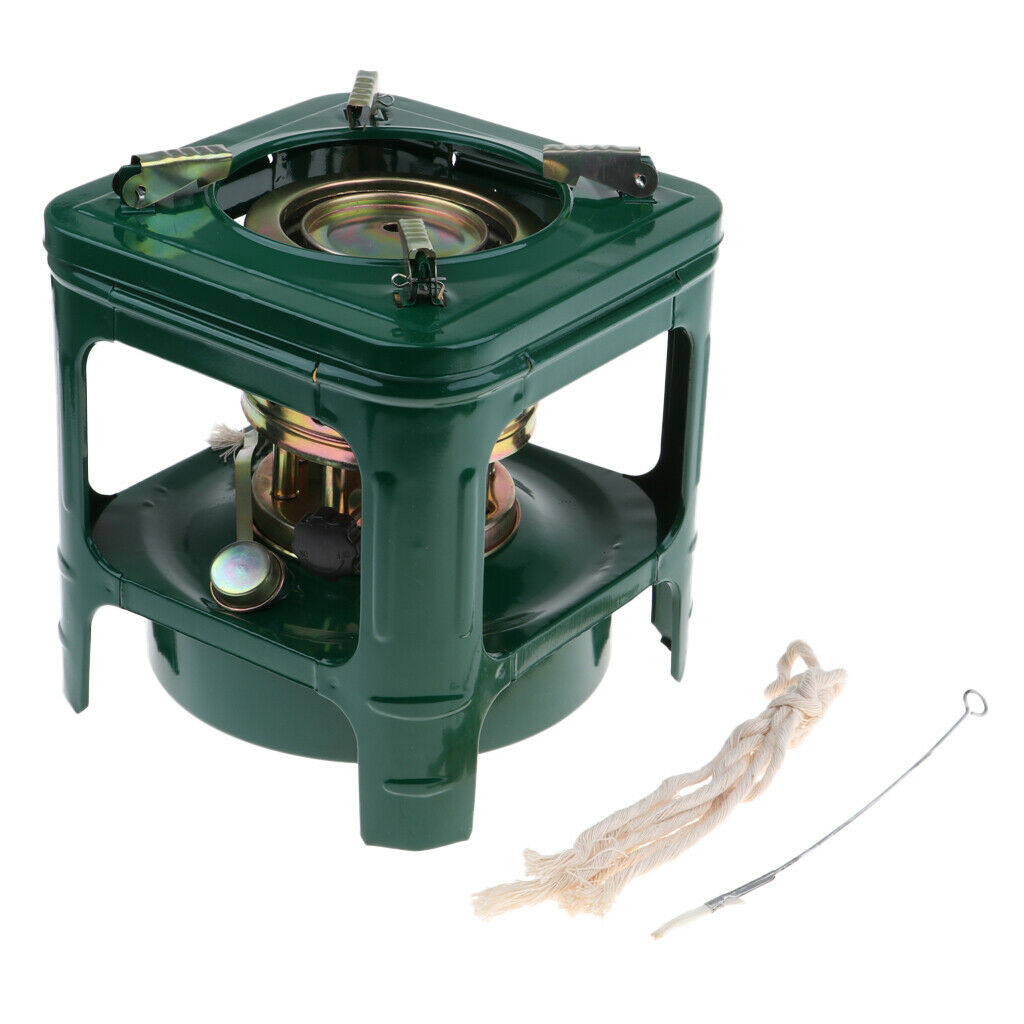 Portable Outdoor Kerosene Stove 8 Wicks, Mini Handy Camping Stove for Camping