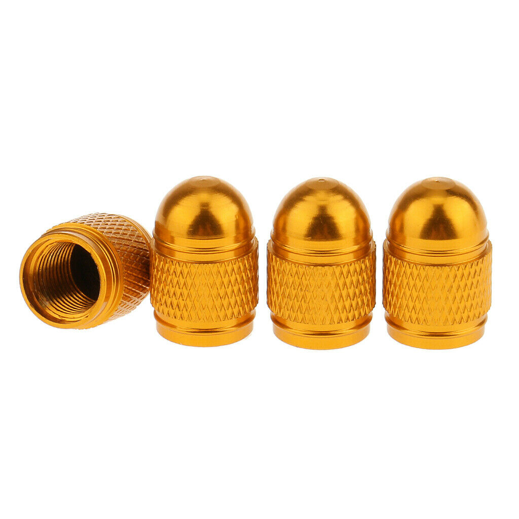 Pack of 8 Universal Car Truck Bullet Style Rim Valve Tire Air Port Covers Stem