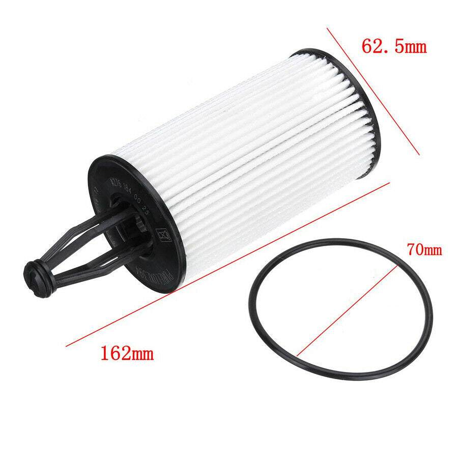 Engine Cleaner Oil Filter With O-Rings For Mercedes-Benz CLS 350 550 SLK350/S350