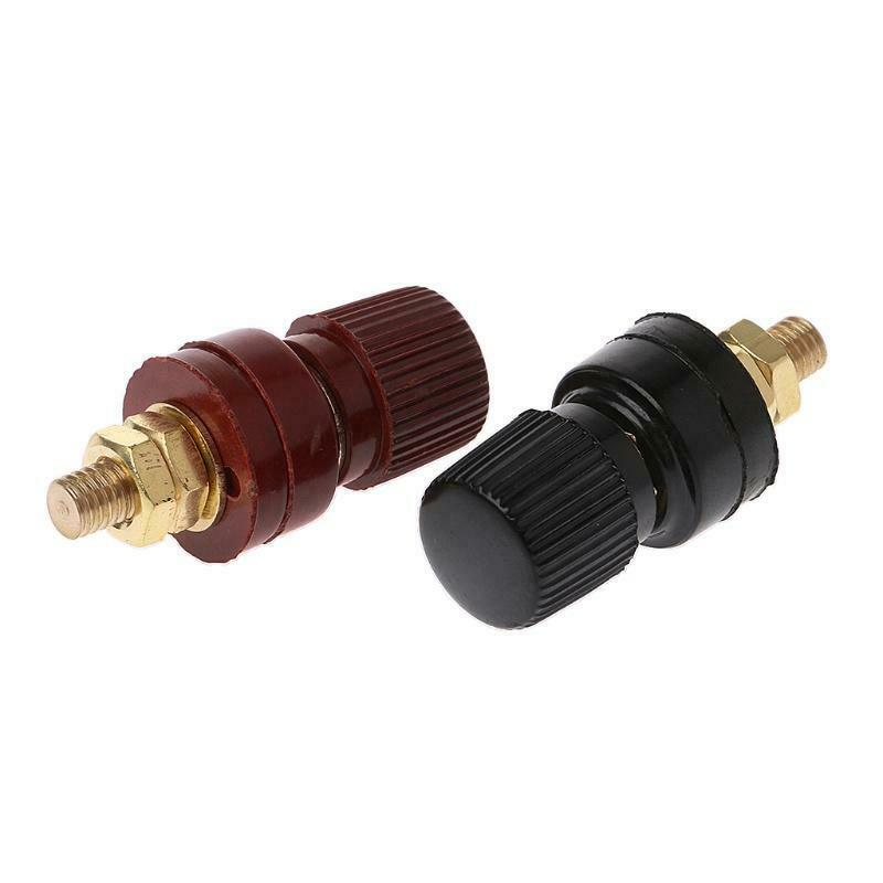 1 Pair 6mm 333 Binding Post For Power Amplifier Terminals AC Power Audio Adapter