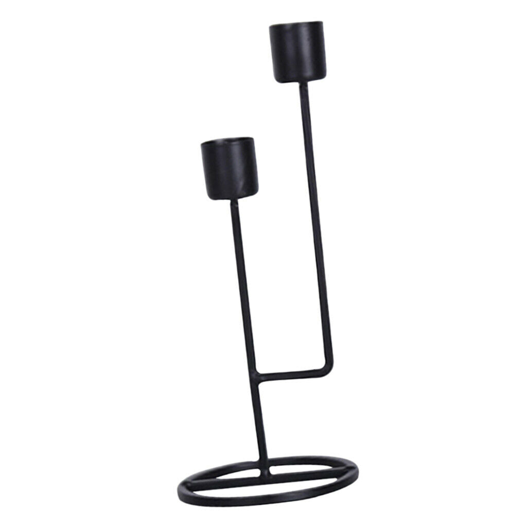 Metal Candleholder Modern Decorative Candle Holder Centerpieces Dining Table
