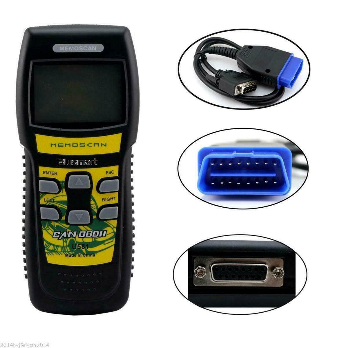 Car Truck U581 OBD2 OBDII EOBD Code Reader Scanner Auto Diagnostic Scan Tool