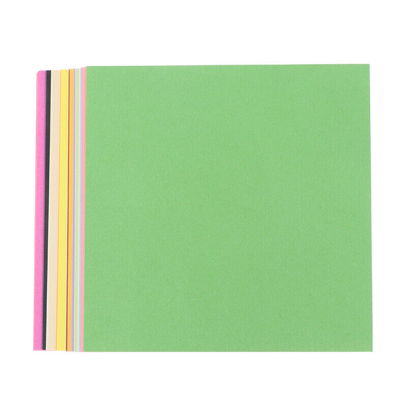 100x Handmade Origami Paper DIY 10Colors Folding Paper Double Sides Square P SJ