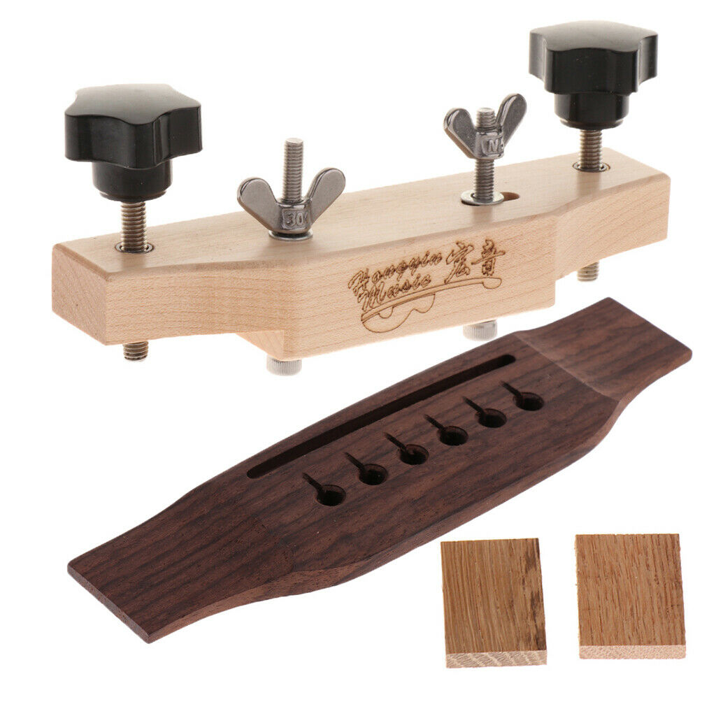 6 String Acoustic Guitar Left-handed Bridge Rosewood with Bridges Clamp