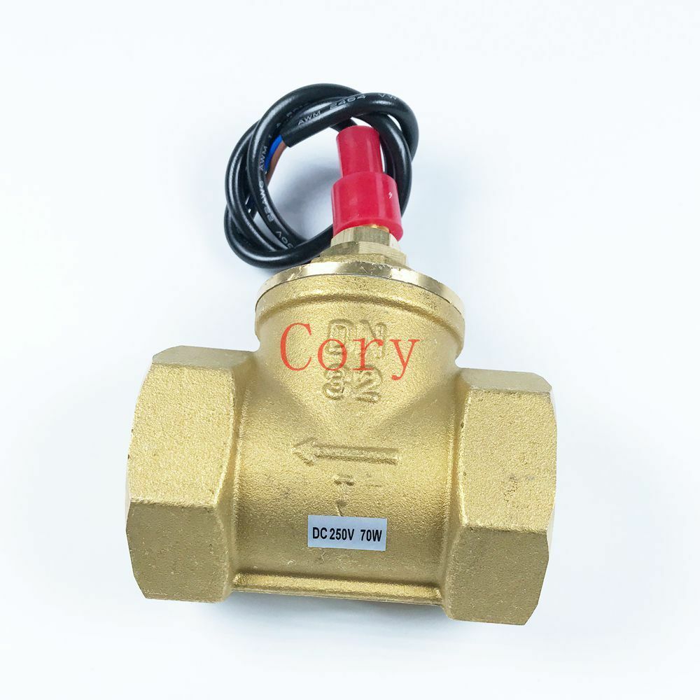 1PCS Piston Water Flow Switch 70W 150L/Min 2L/Min Brass In-line Adjustable 39mm