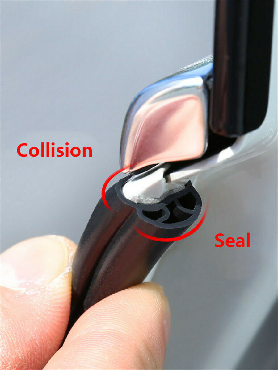Universal 196"4 Door Edge Scratch Guard Trim Protector Strip Car Truck Van Lift