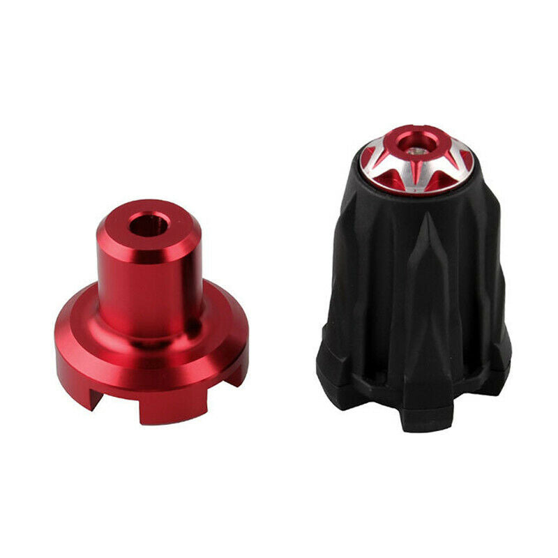 2PCS Motorcycle 10MM Frame Engine Protector Ground Crash Slider Cap Bolt M10
