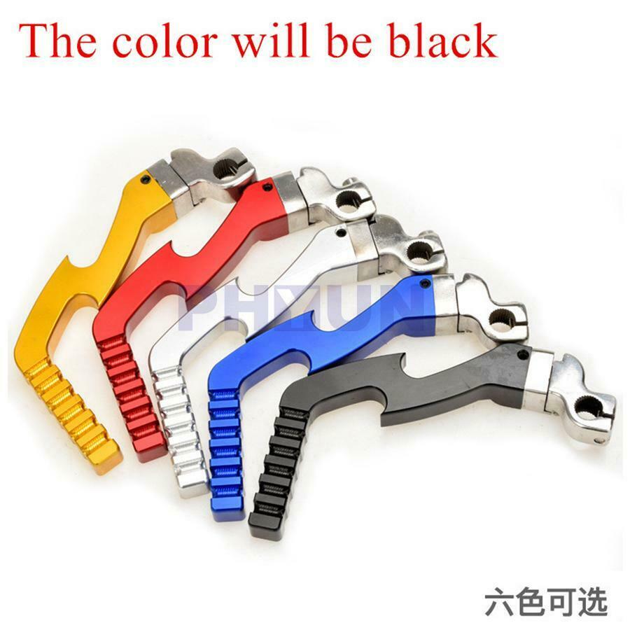 Motorcycle Kick Starter Lever Bar Pedal Gear Fit Black CNC For 110-250cc Engine