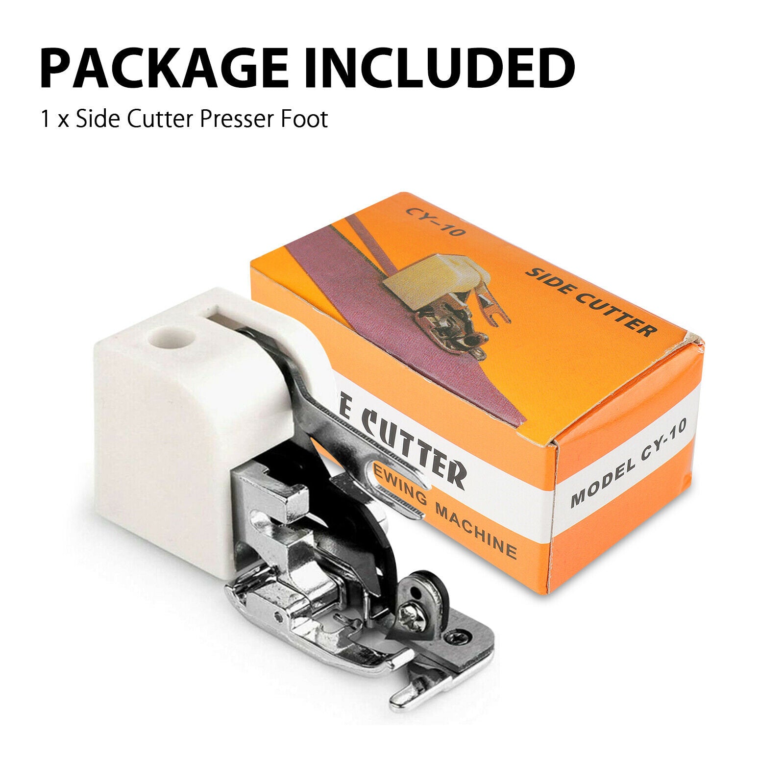 Sewing Machine Side Cutter Overlock Presser Foot Tool Household