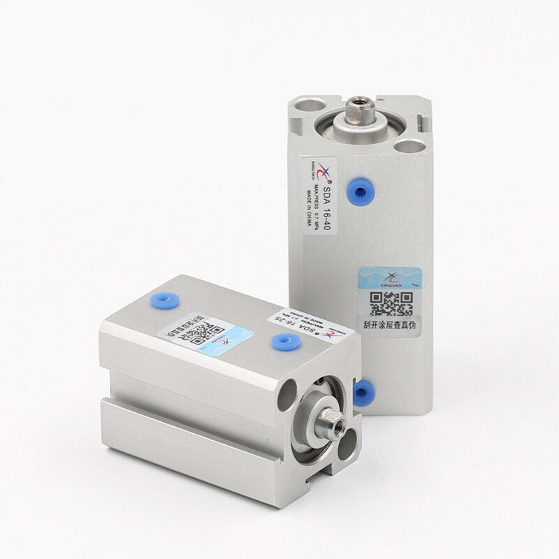 16mm Bore 15mm Stroke SDA16-15 Compact Air Cylinder Double Acting SDA16 x 15mm