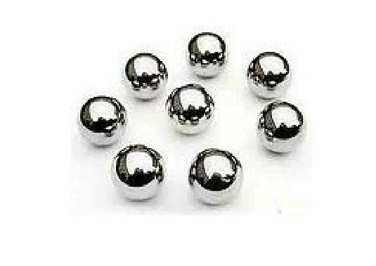 100 pcs stainless steel nail polish agitator mixing balls  4mm 0.16" inch