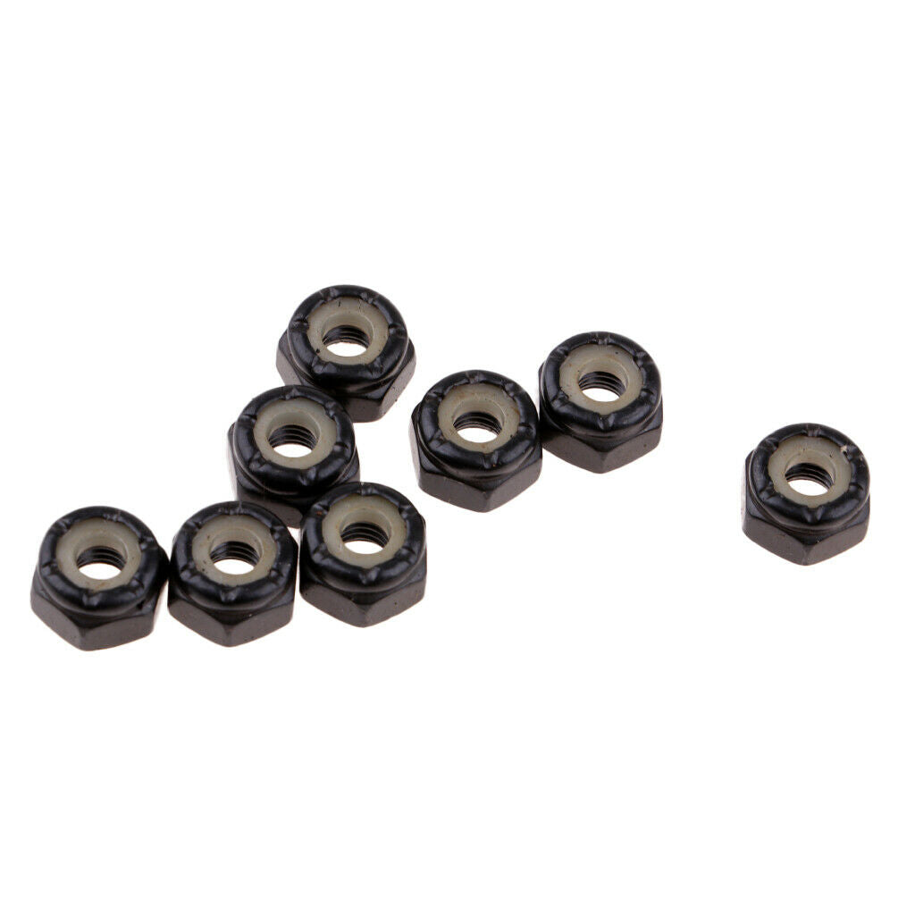 2X 8 Pieces Skateboard Longboard Mounting Bolts Screws Nuts Hardware Set 35mm