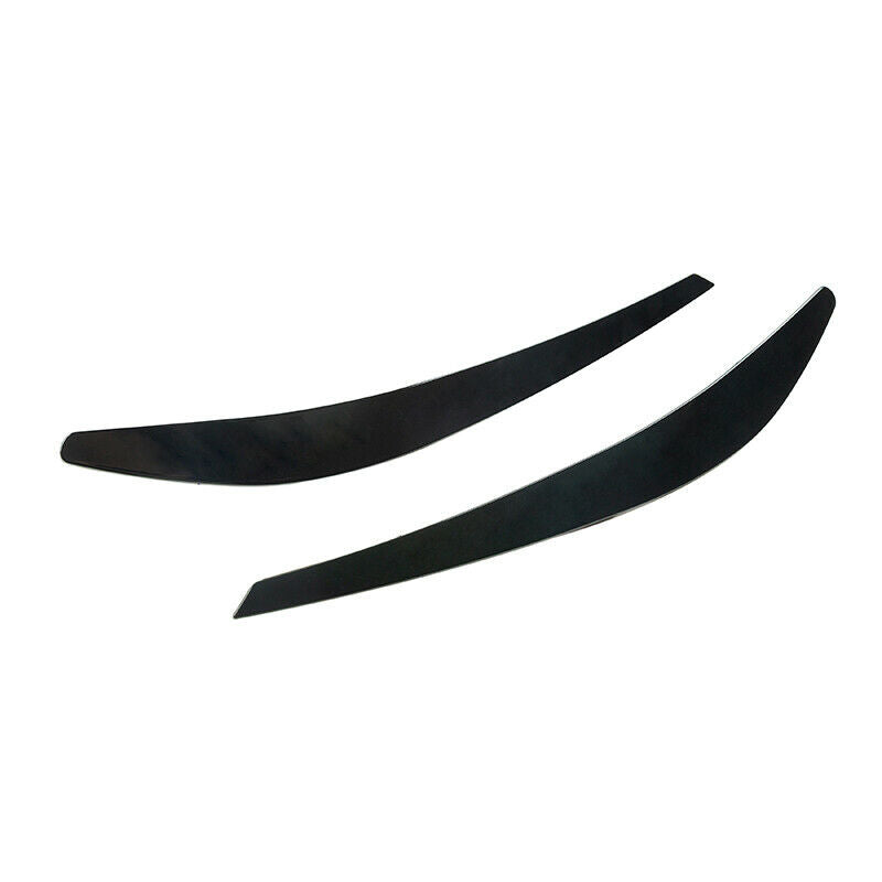 Left+Right Side Car Headlight Eyebrows Lid Black For Holden Sedan / Wagon / Ute