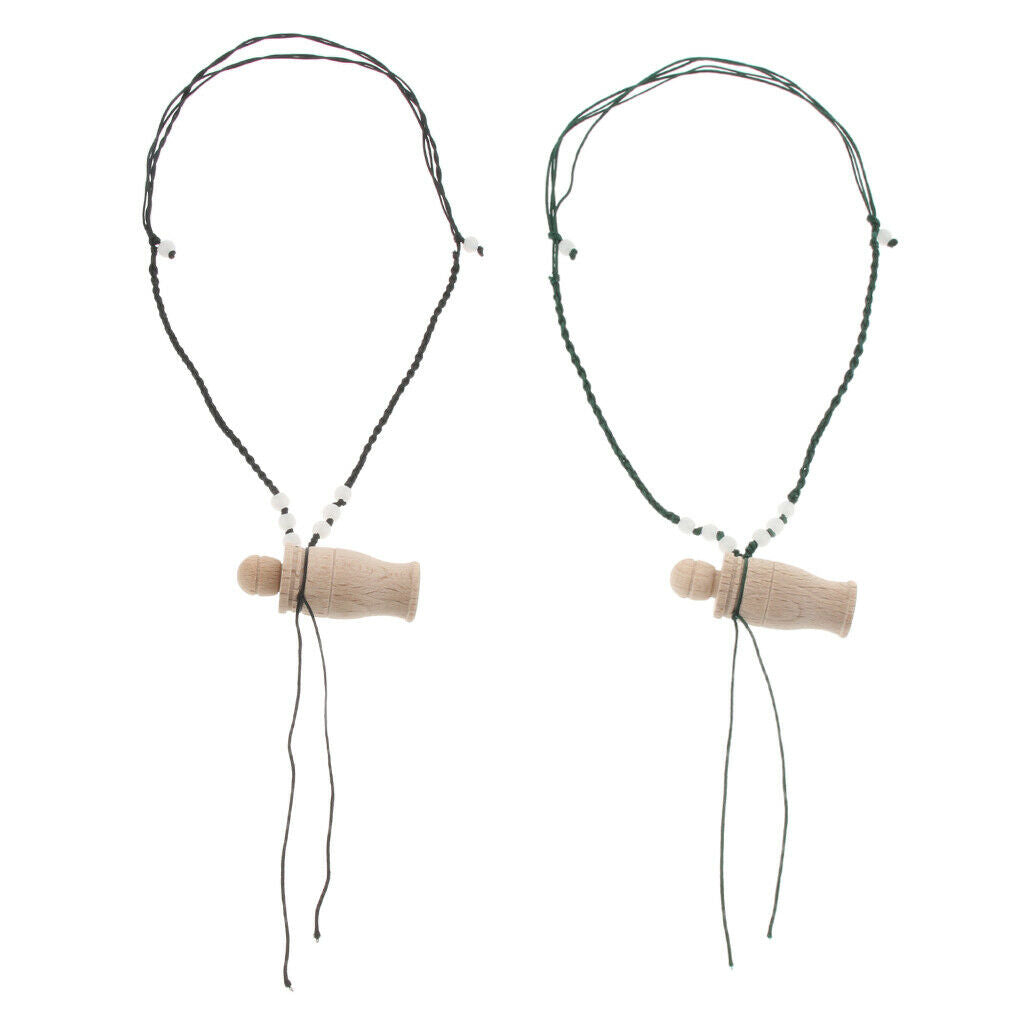 2 Pcs Wooden Essential Oil Diffuser Necklace Aromatherapy Perfume Necklace