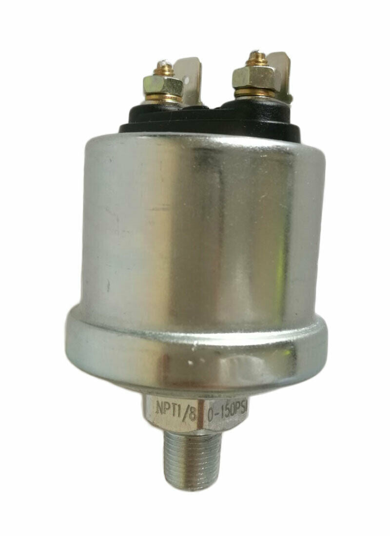 oil pressure senders 0-150 psi 10-180 ohms w/11 psi low alarm switch 1/8â€-27 NPT
