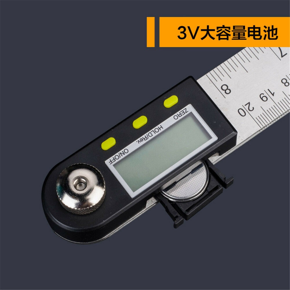 Digital Electronic Protractor Angle Finder Miter Goniometer Gauge Ruler 500mm