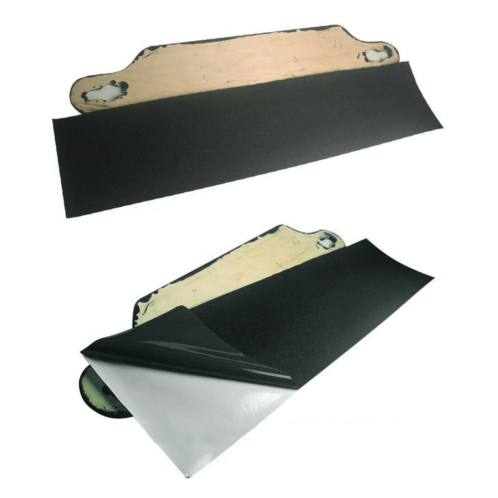 Durable Skateboard Grip Tape Steps Sandpaper Skating Board Sheet Black