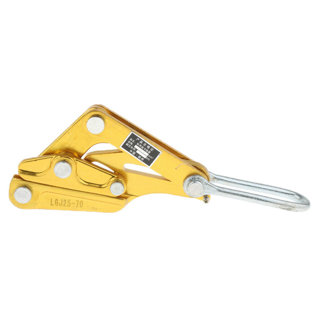 Industrial Grade Cable Wire Thread Grip Strand Steel Wire Clamp Puller 25-70