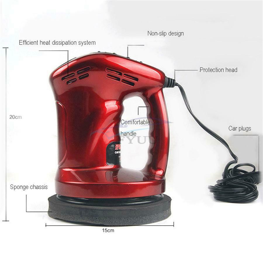 80W 12V 20×15cm Portable Electric Autocar Charger Polishing Waxed Machine Set