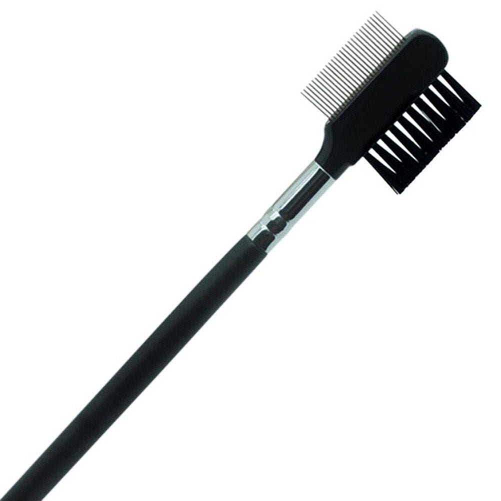 Steel Eyebrow Eyelash Dual-Comb Extension Brush Metal Comb Makeup Tool Ho.l8
