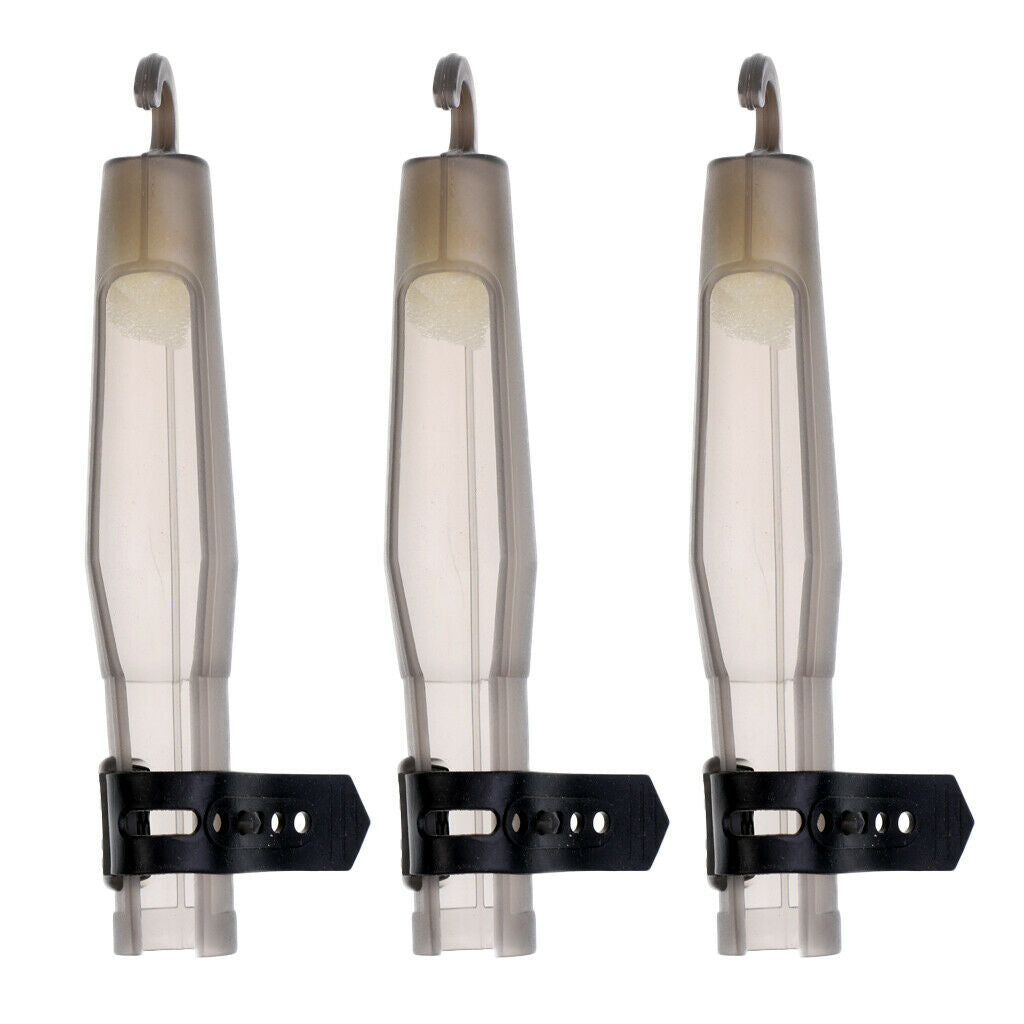 3pcs Tip Covers with 2x Leash Rod Fishing Accessory Durable Air Fishing Tackle