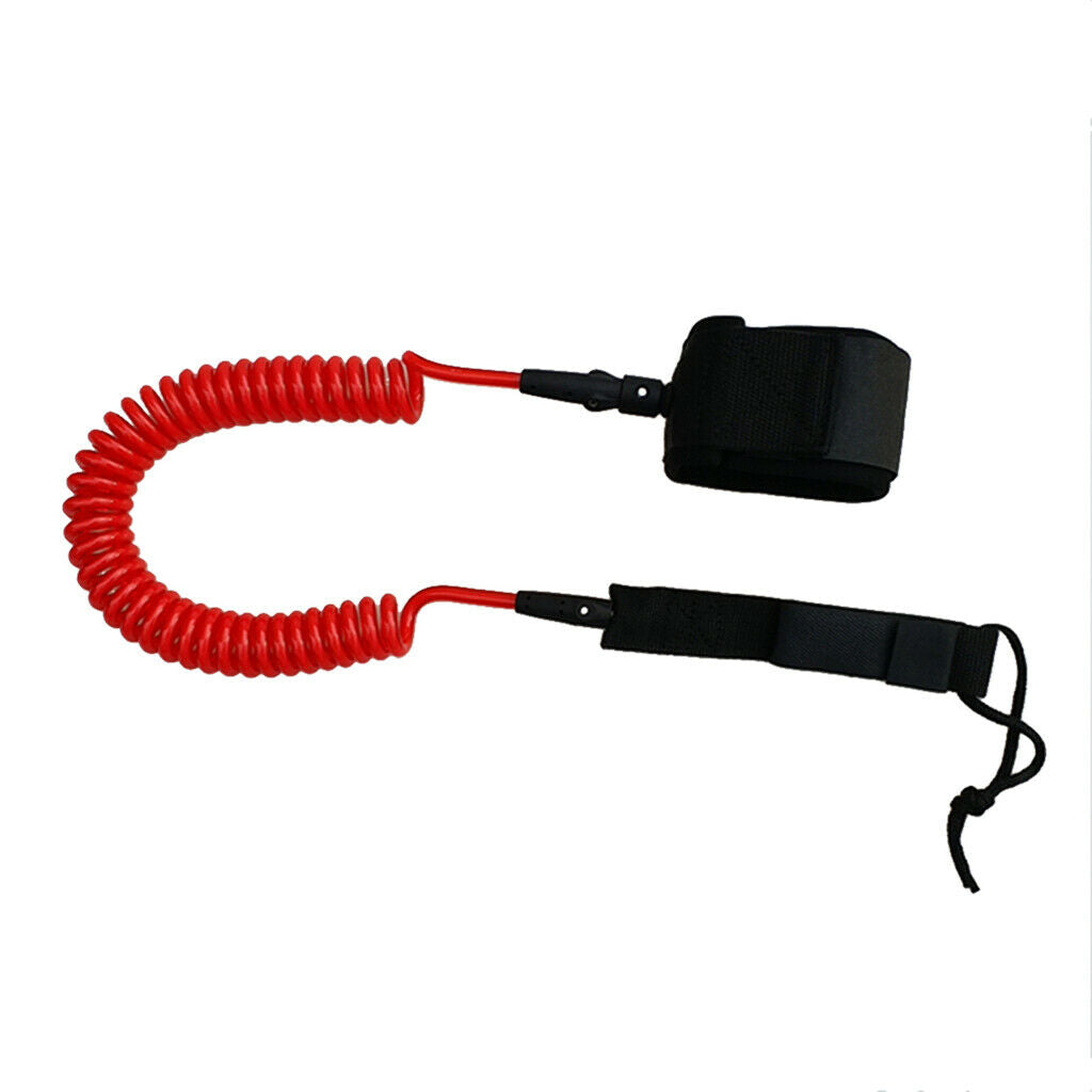 10ft Surfboard Paddle Board Leash Stand Up Paddle Board Leash Strap Red
