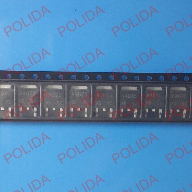 10PCS MOSFET Transistor NEC TO-252 ( DPAK ) 2SK4075-ZK 2SK4075 K4075