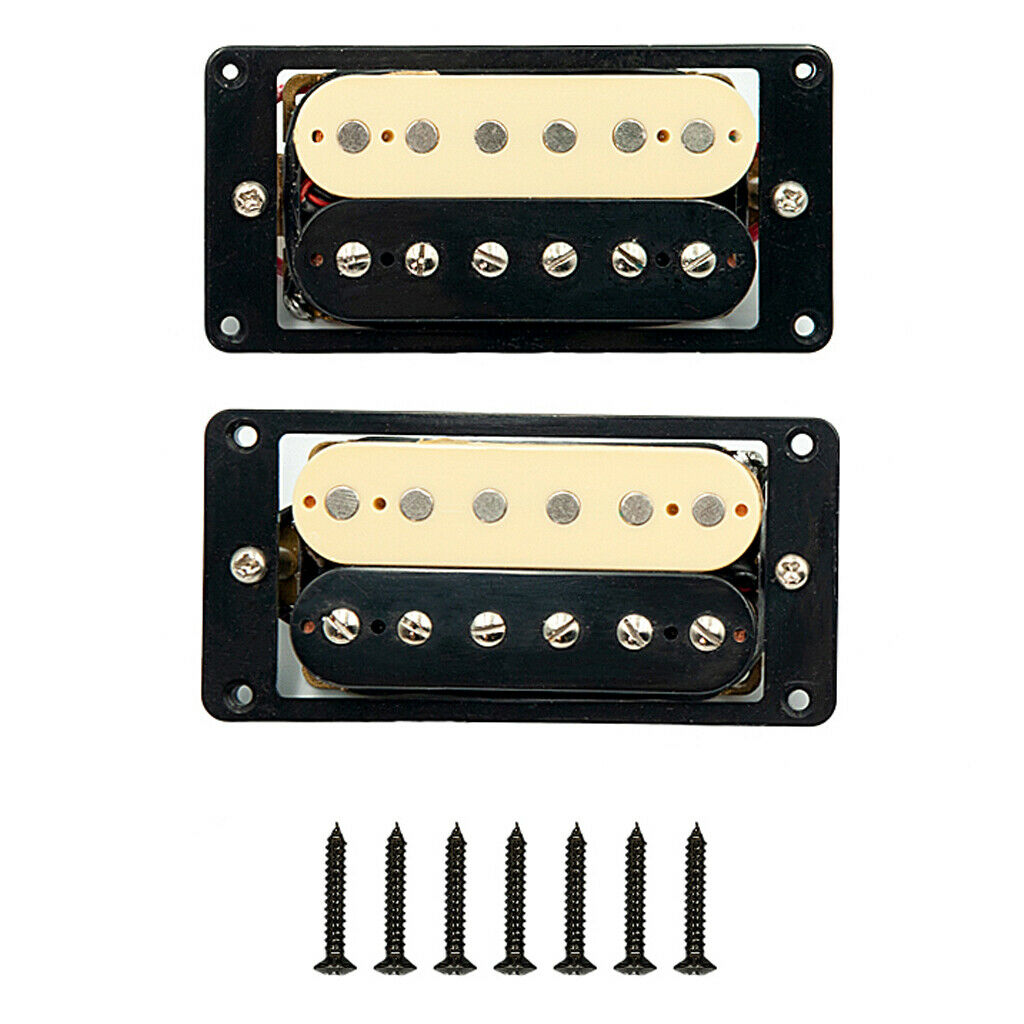 Neck Pickup Ceramic Magnets Golden Plated \ U0026 Cover For Electric Guitar