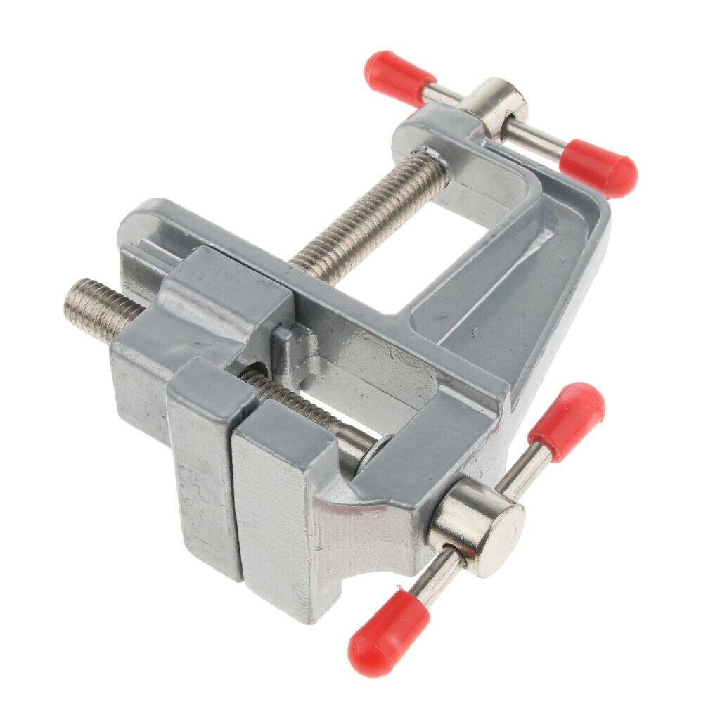 Mini DIY Aluminum Alloy Table Clamp Table Bench Vise Craft Repair Tool for Home