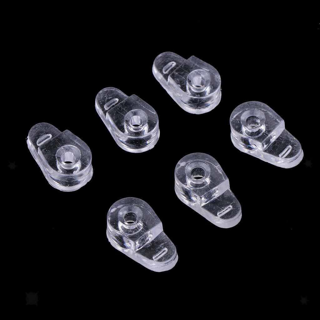 100 Pieces Retainer Clips fit Mirror Screen Panels Cabinet Fix Clip & Screw