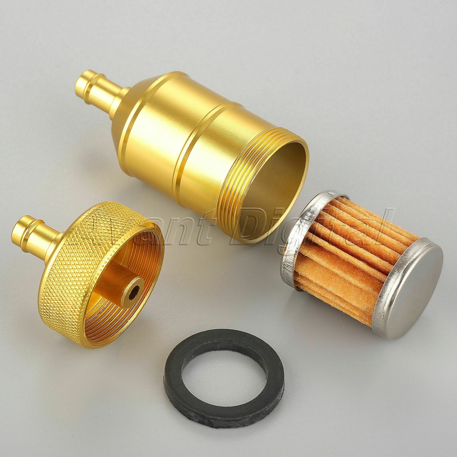 5/16" Motorcycle ATV Dirt Pit Fuel Gas Oil Petrol Filter Cleaner Universal 8mm